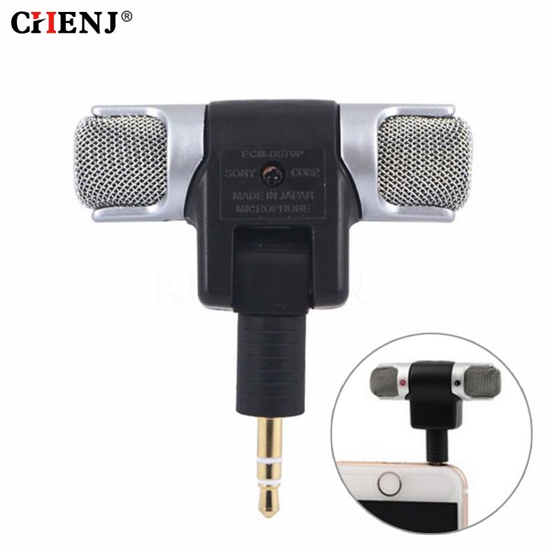 Audiophile Headphone Wired - Mini Stereo Recording Microphone Mic With