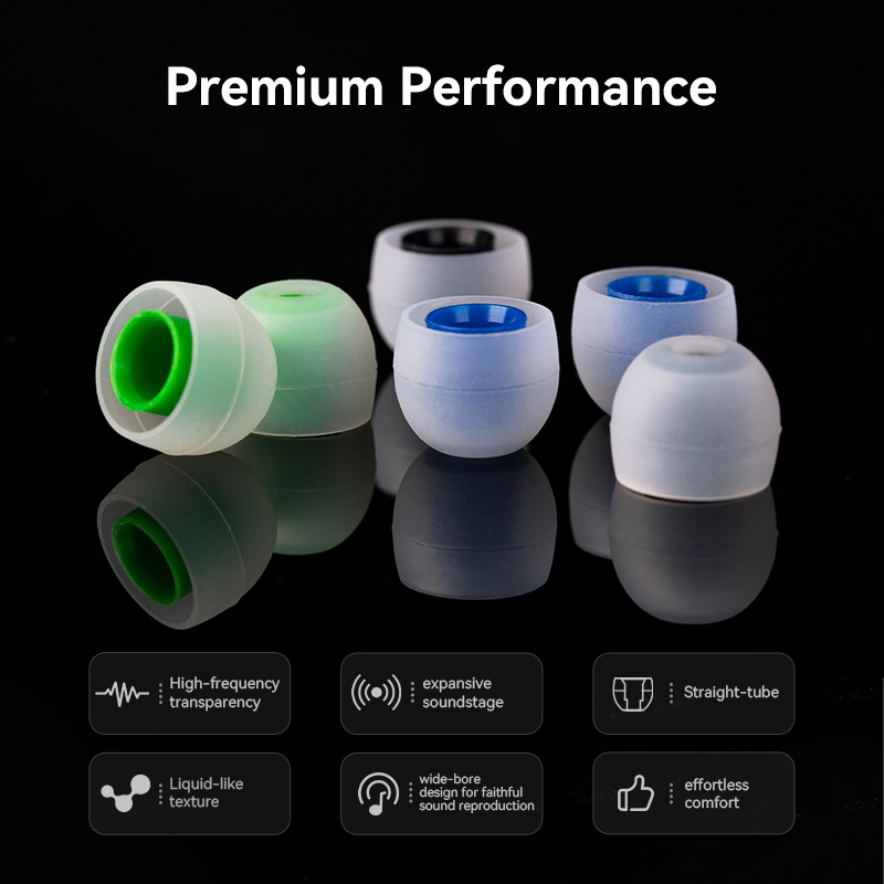 KBEAR 135 Silicone Eartips 3.9 - In Ear Monitor Iem review and price