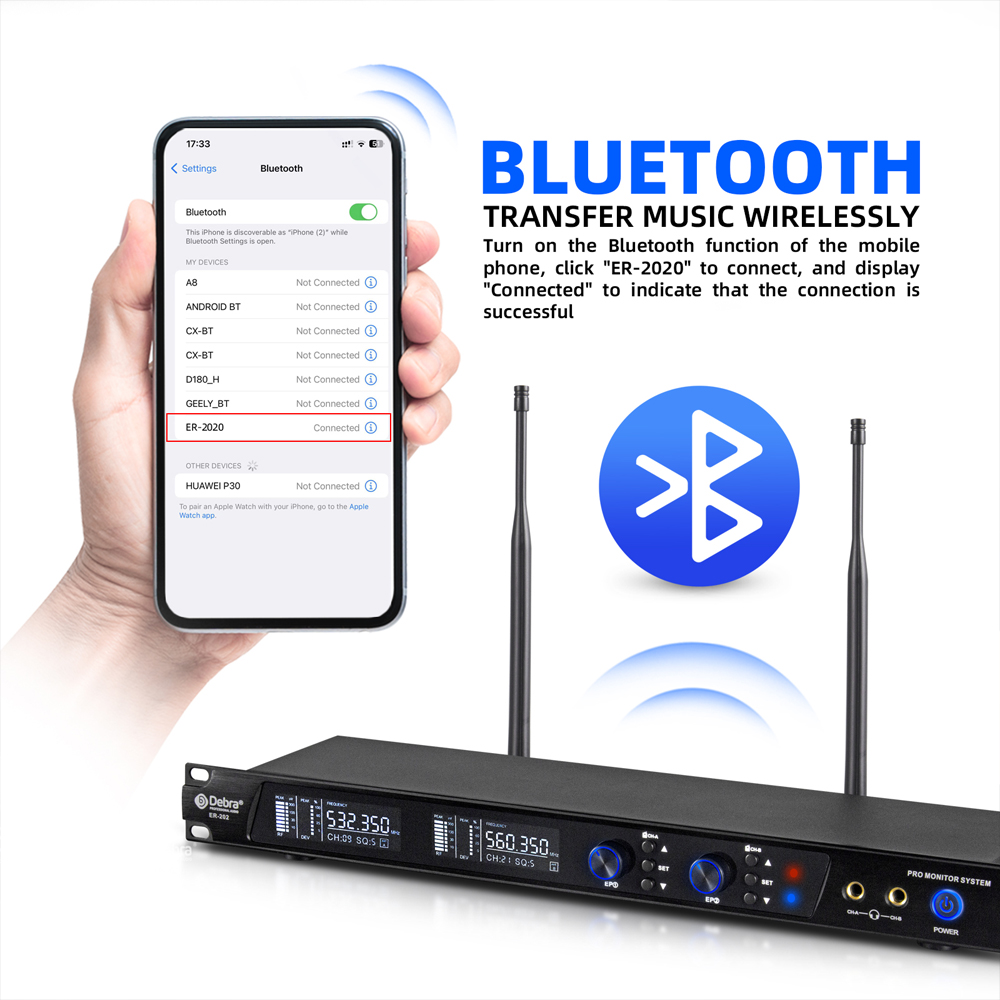 Debra UHF IEM ER-202 Wireless  - In Ear Monitor Iem review and price