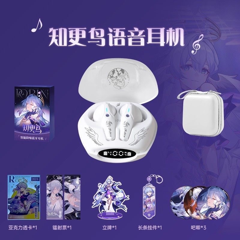 Robin Honkai：Star Rail Game Bl - Bluetooth Headset On Ear review and price