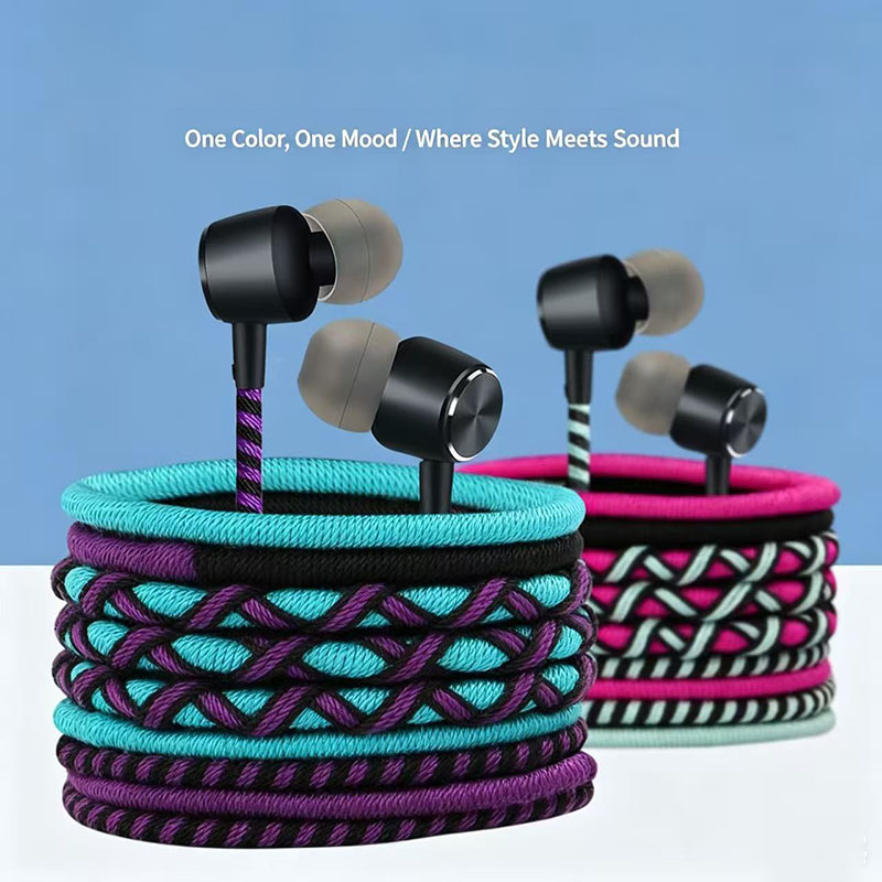 Braided Wired Earphone 3.5mm I - Audiophile Headphone Wired review and price