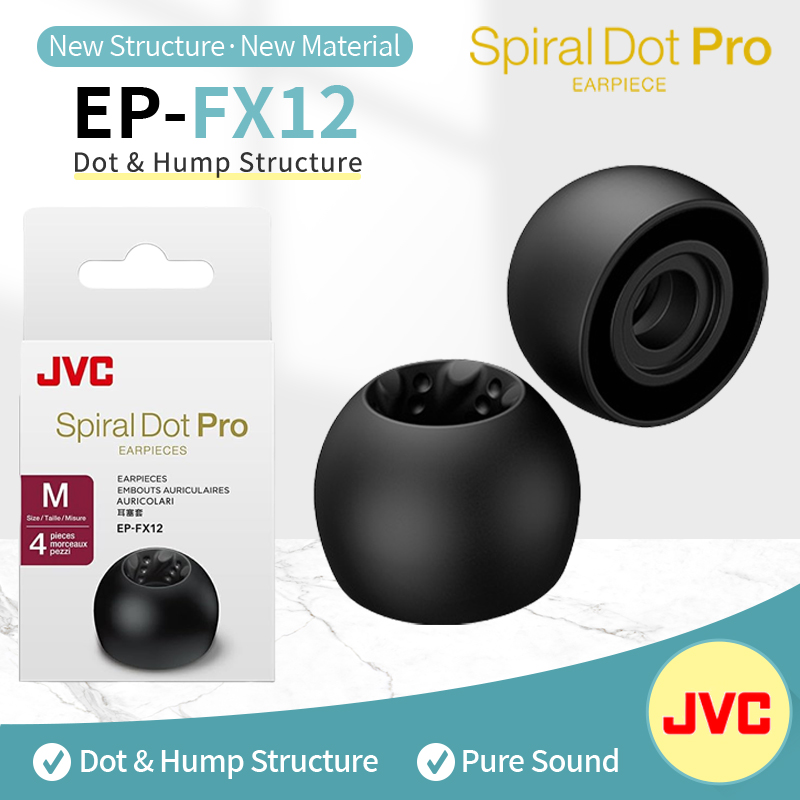 JVC EP FX12 Spiral Dot Pro Com - In Ear Monitor Iem review and price